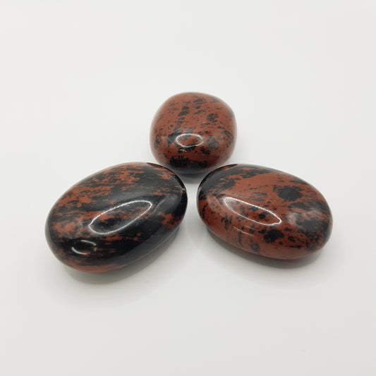 Mahagoni Obsidian Palmstein - 5cm