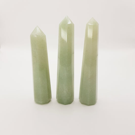Green Aventurine Tower - 8 Sides