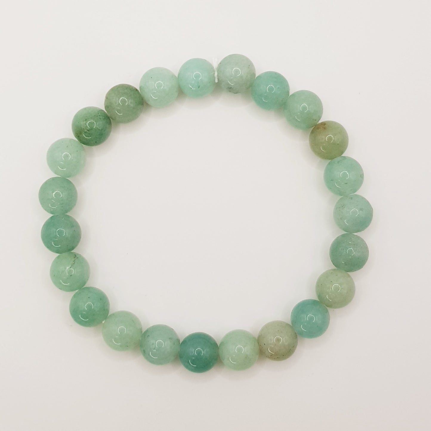 Amazonite Beaded Bracelet - 8mm