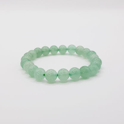 Green Aventurine Beaded Bracelet - 8mm