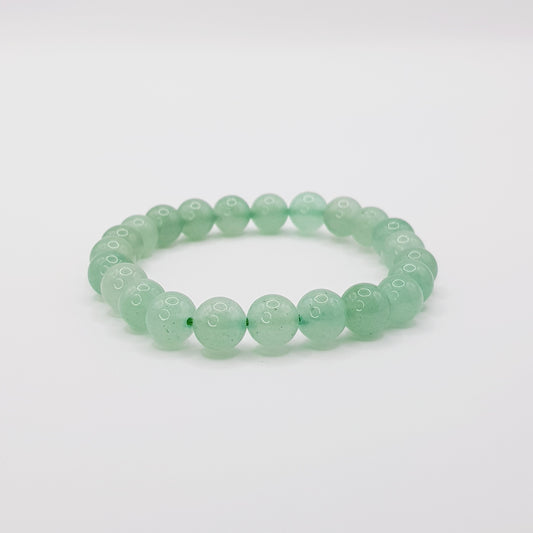 Grüner Aventurin Perlenarmband - 8mm