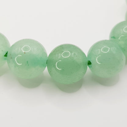 Green Aventurine Beaded Bracelet - 8mm