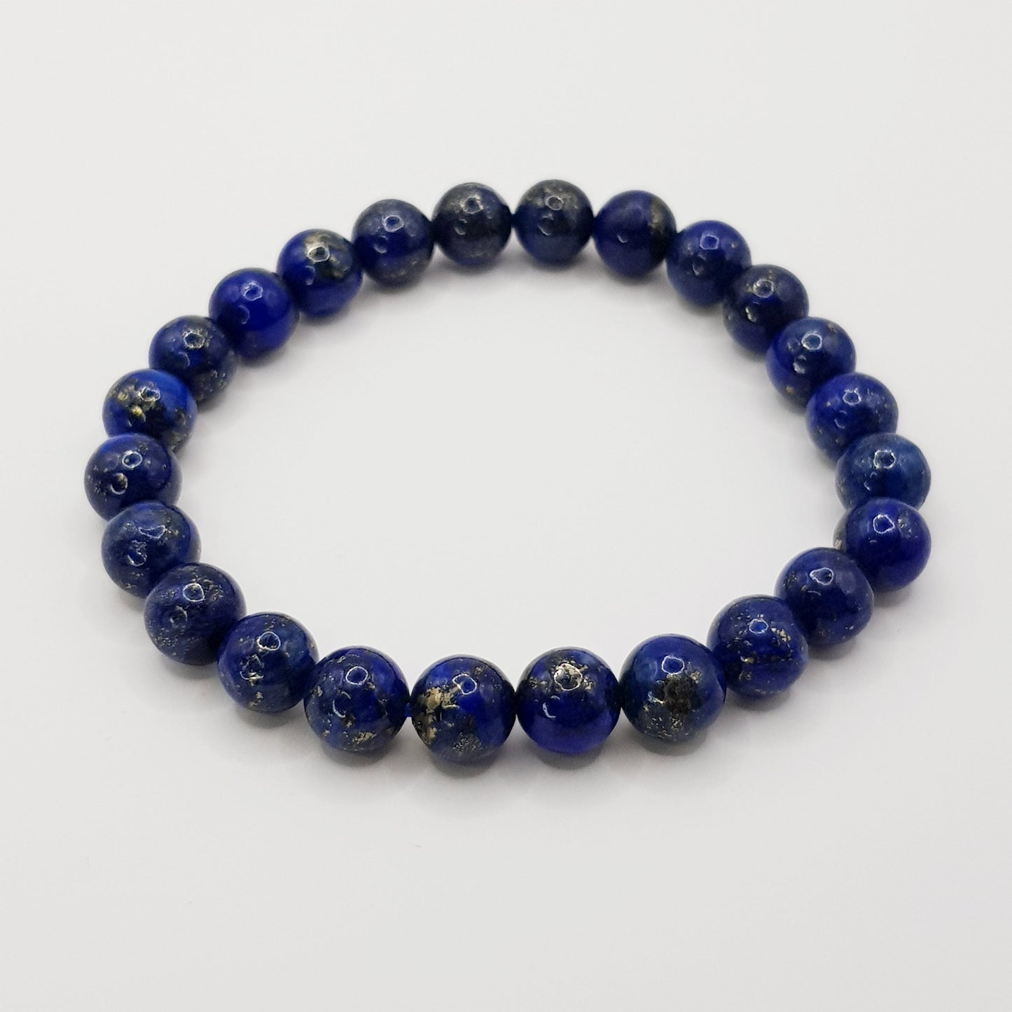 Lapis Lazuli Bead Bracelet - 8mm