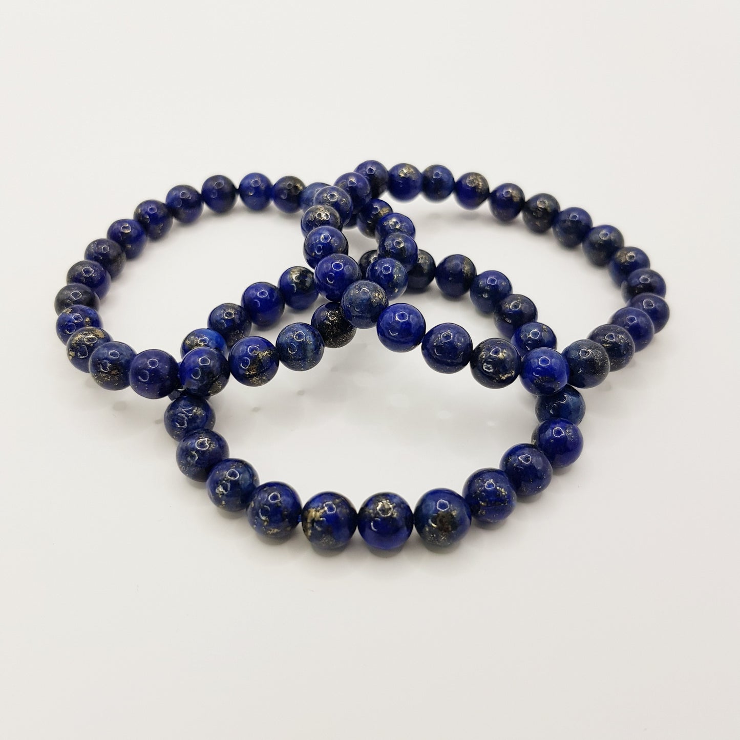 Lapis Lazuli Bead Bracelet - 8mm