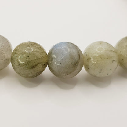 Bracelet en perles de labradorite - 8 mm
