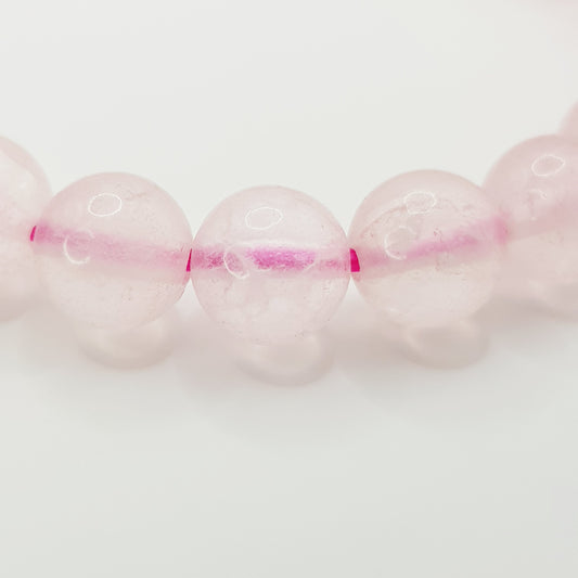 Rosenquarz Perlenarmband - 8mm