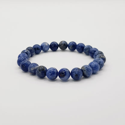 Bracelet perles Sodalite - 8mm