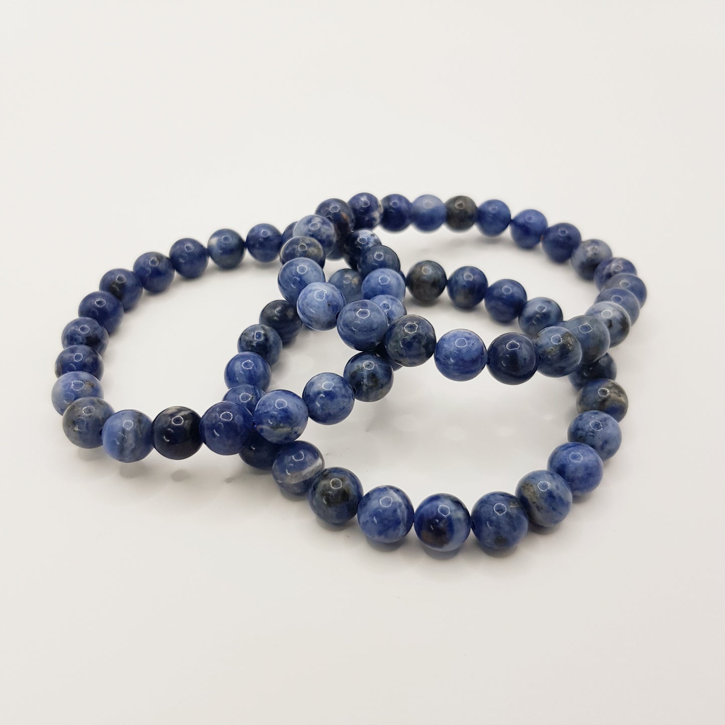 Bracelet perles Sodalite - 8mm