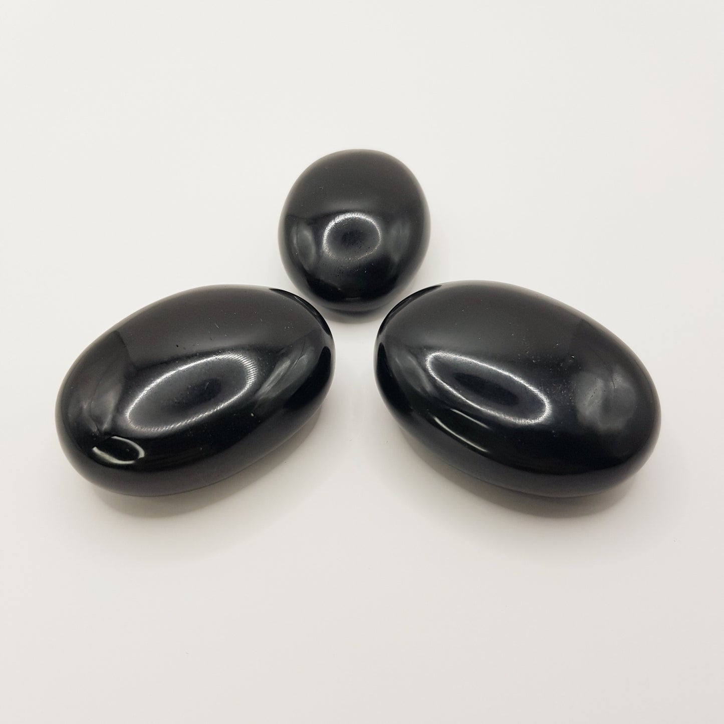 Black Obsidian Palm Stone - 5cm