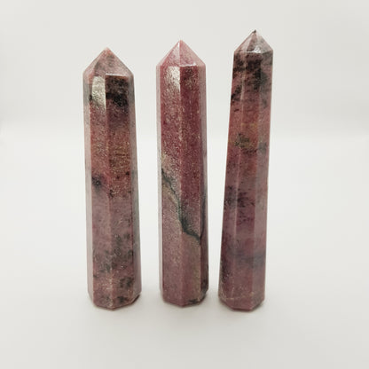 Tourmaline rhodonite - 8 faces