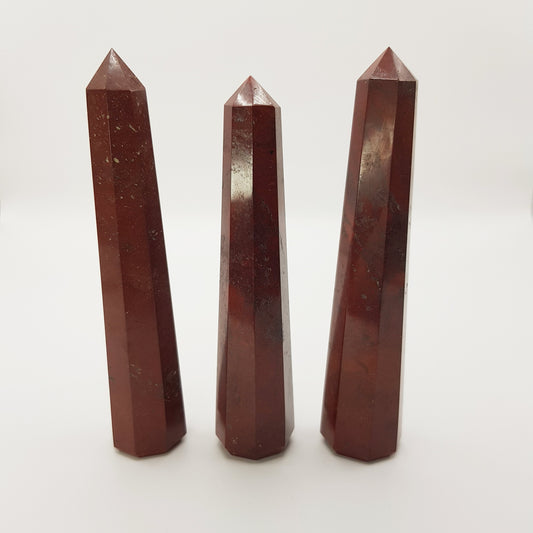Red Jasper Tower - 8 Sides