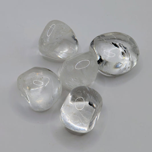 Rock Crystal Tumbled Stone - 20-30mm
