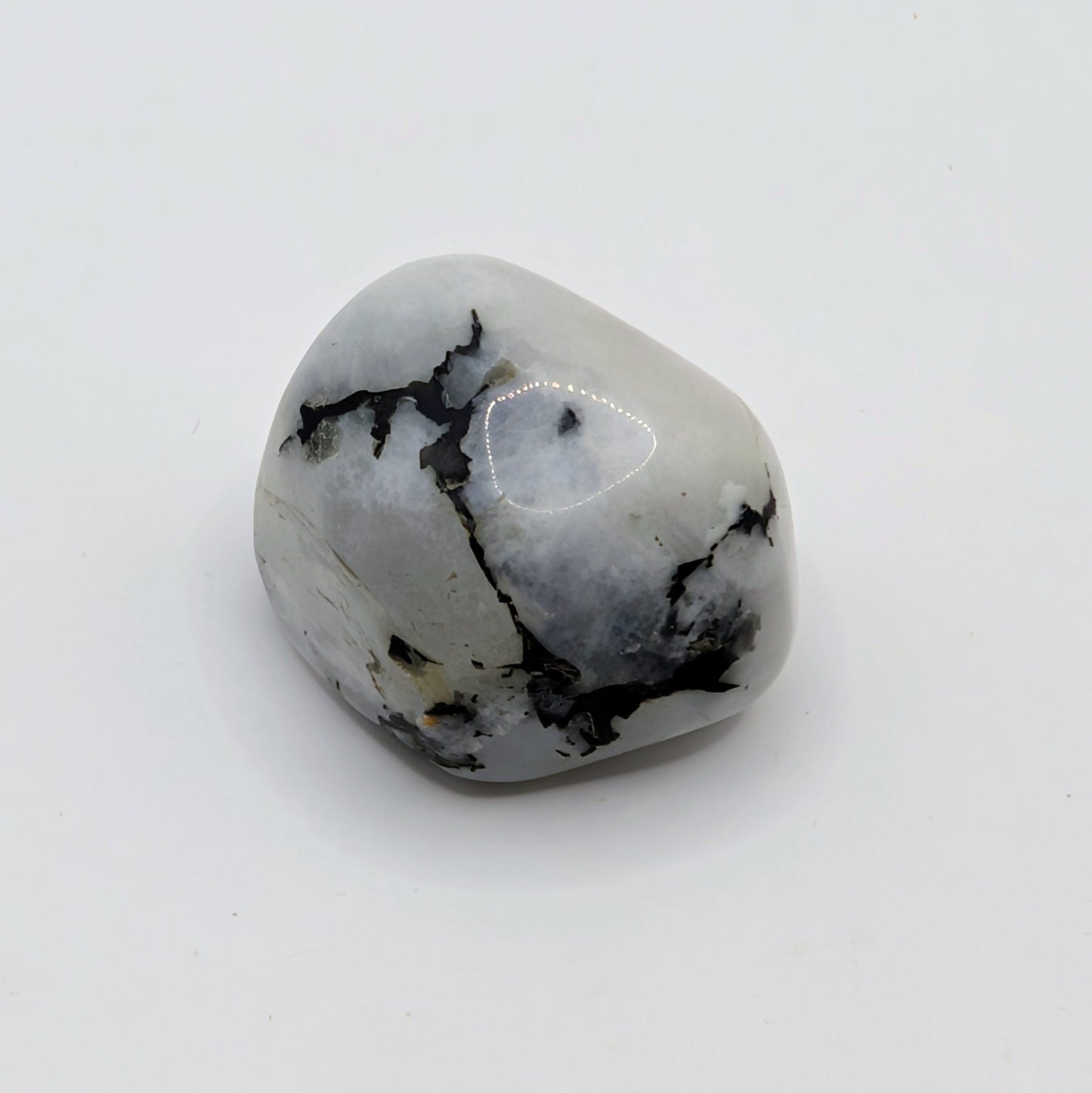 Rainbow Moonstone Tumbled Stone - 20-30mm
