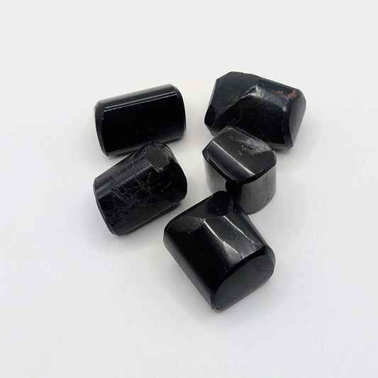 Black Tourmaline Tumbled Stone - 20-30mm