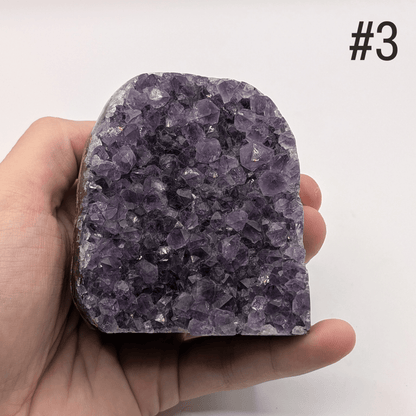 Amethyst Druse mit Standfläche – Unikate 300 g bis 1 kg - FastCrystals