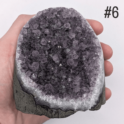 Amethyst Druse mit Standfläche – Unikate 300 g bis 1 kg - FastCrystals