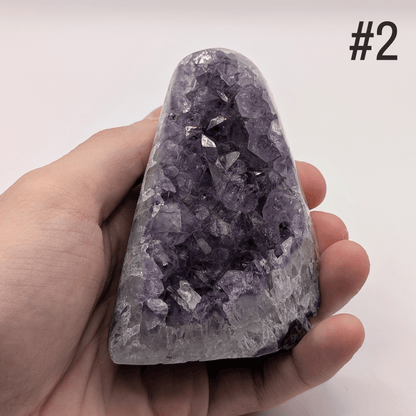 Amethyst Druse mit Standfläche – Unikate 300 g bis 1 kg - FastCrystals