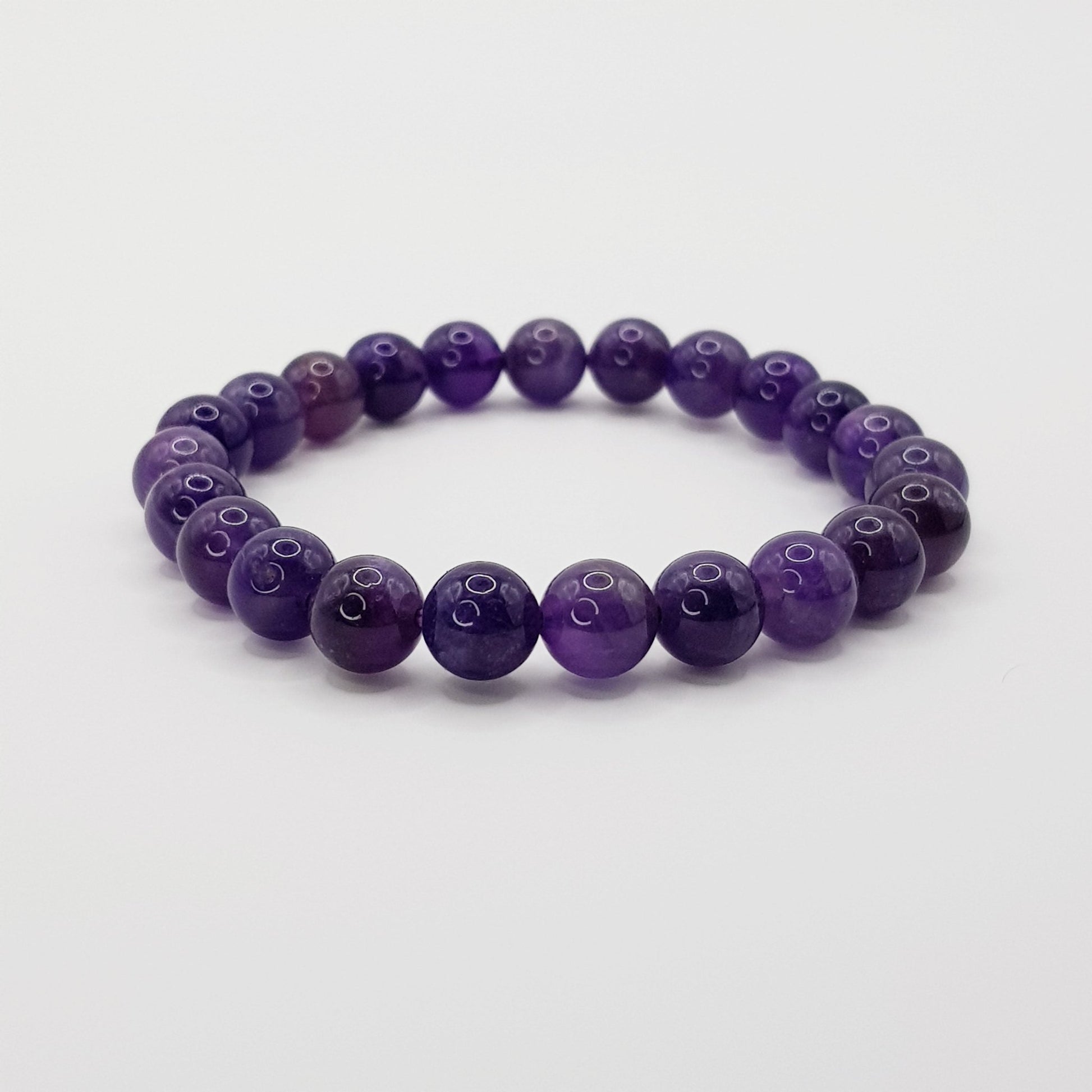 Amethyst Perlenarmband - 8mm - FastCrystals