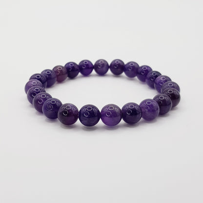 Amethyst Perlenarmband - 8mm - FastCrystals