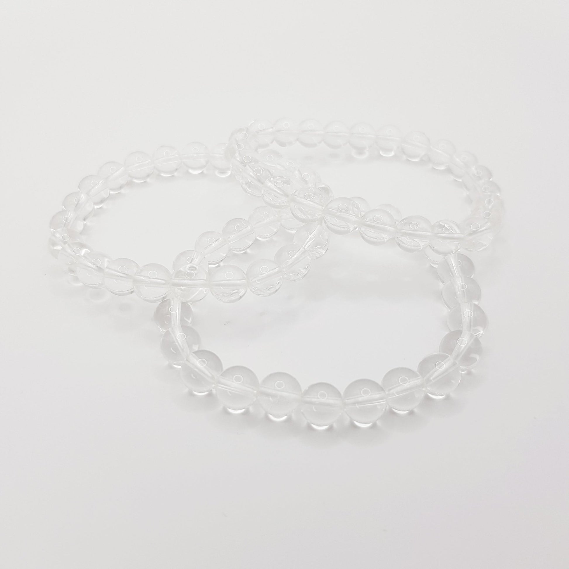 Bergkristall Perlenarmband - 8mm - FastCrystals