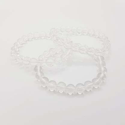 Bergkristall Perlenarmband - 8mm - FastCrystals