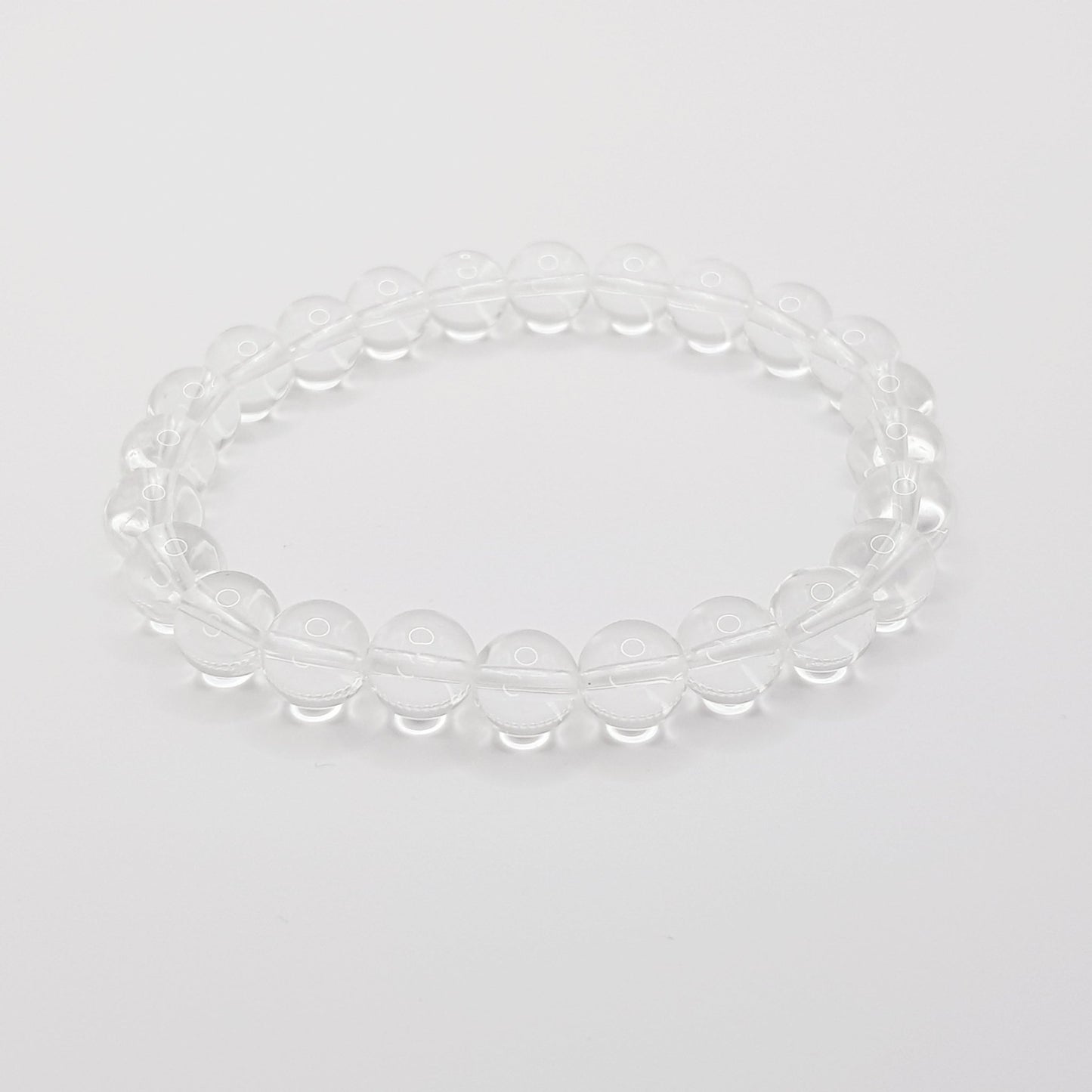 Bergkristall Perlenarmband - 8mm - FastCrystals