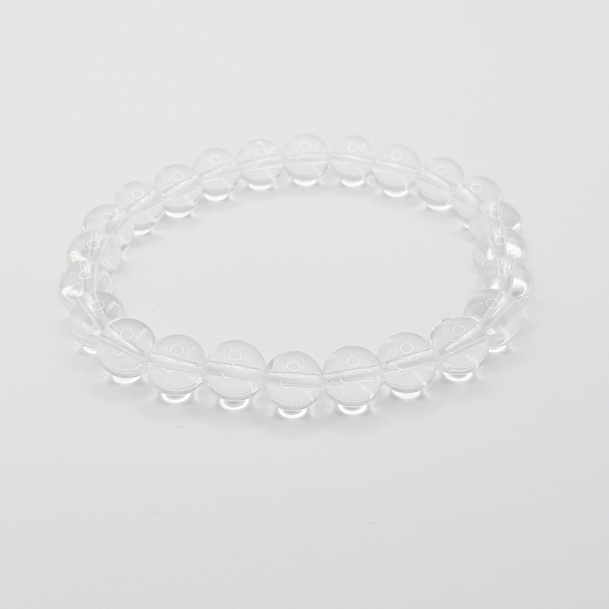 Bergkristall Perlenarmband - 8mm - FastCrystals
