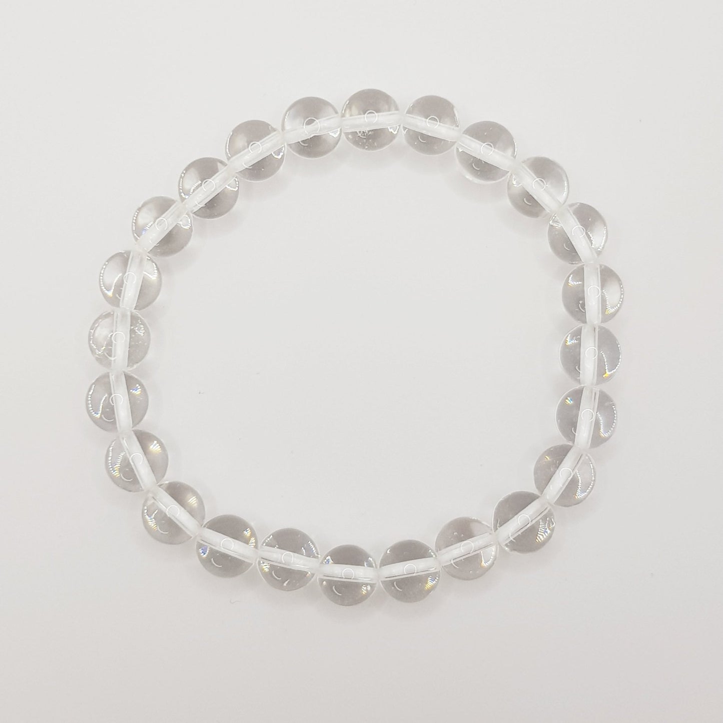 Bergkristall Perlenarmband - 8mm - FastCrystals