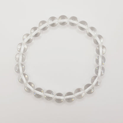 Bergkristall Perlenarmband - 8mm - FastCrystals