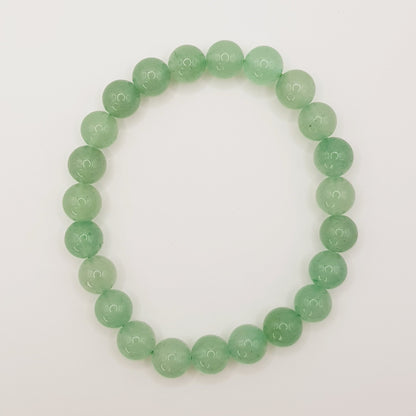 Grüner Aventurin Perlenarmband - 8mm - FastCrystals