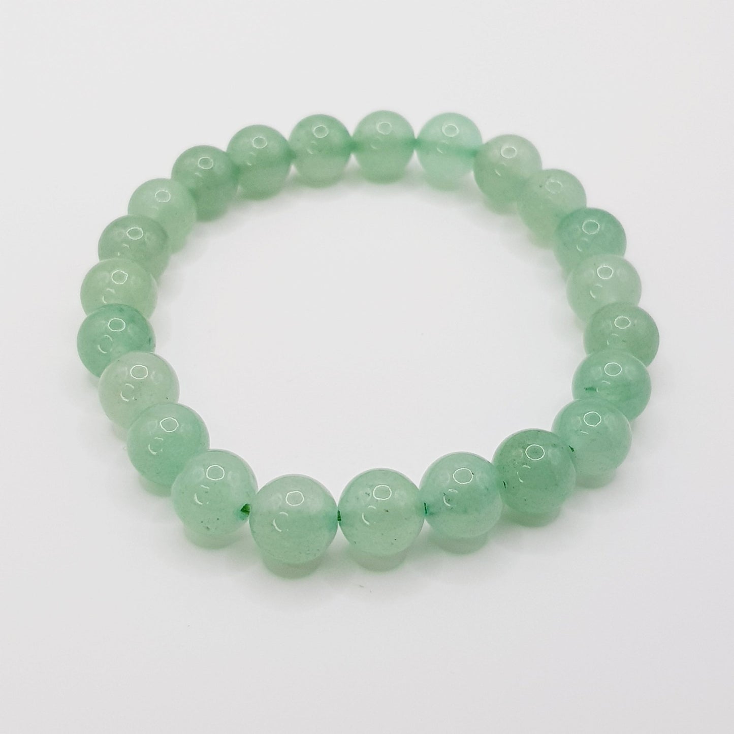 Grüner Aventurin Perlenarmband - 8mm - FastCrystals