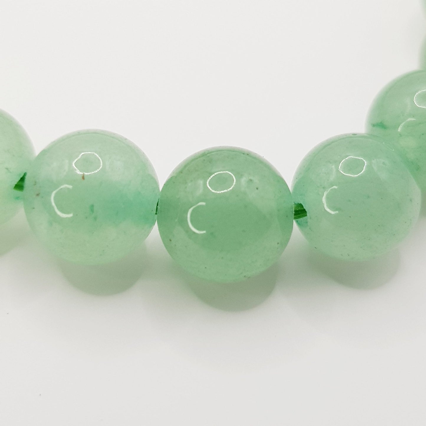Grüner Aventurin Perlenarmband - 8mm - FastCrystals