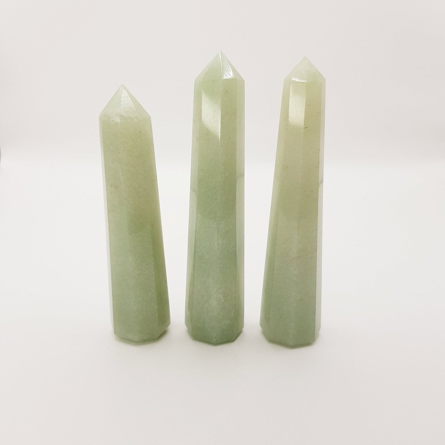 Grüner Aventurin Turm - 8 Seiten - FastCrystals