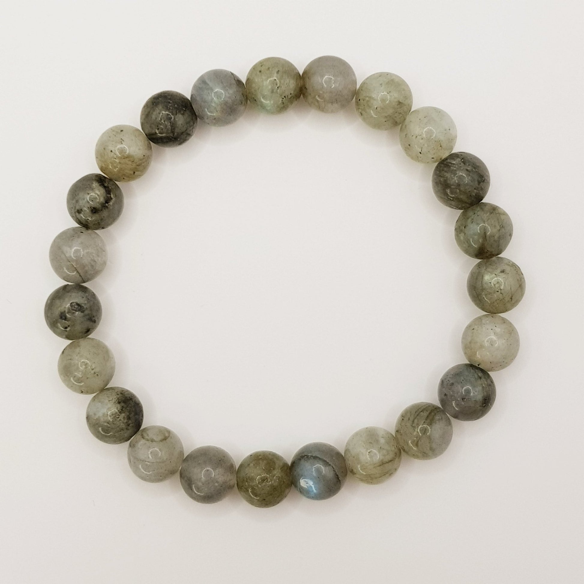 Labradorit Perlenarmband - 8mm - FastCrystals