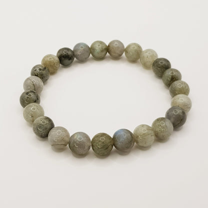 Labradorit Perlenarmband - 8mm - FastCrystals