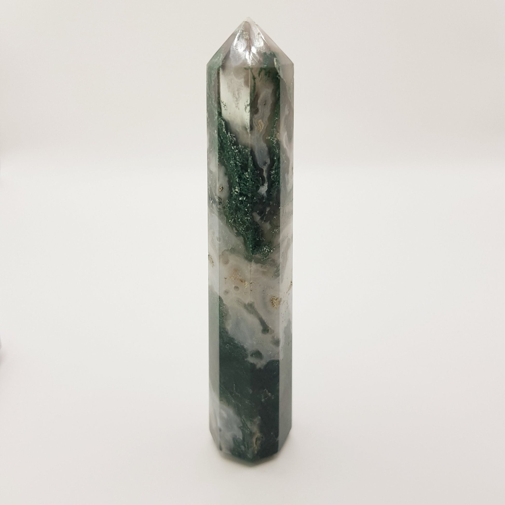 Moosachat Turm - 8 Seiten - FastCrystals