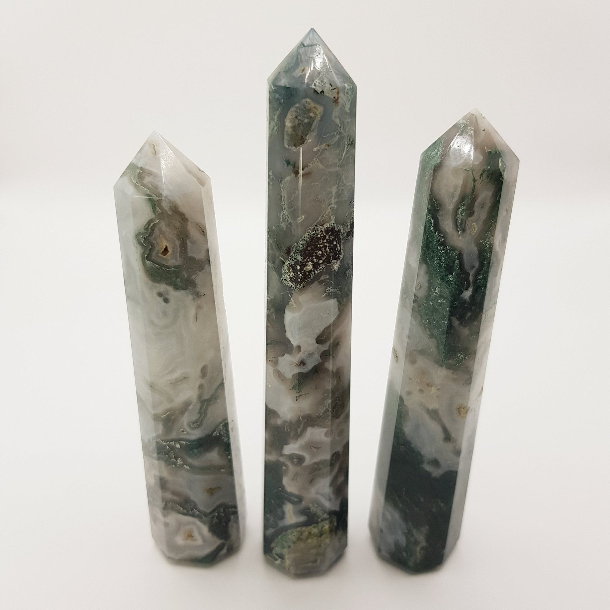 Moosachat Turm - 8 Seiten - FastCrystals