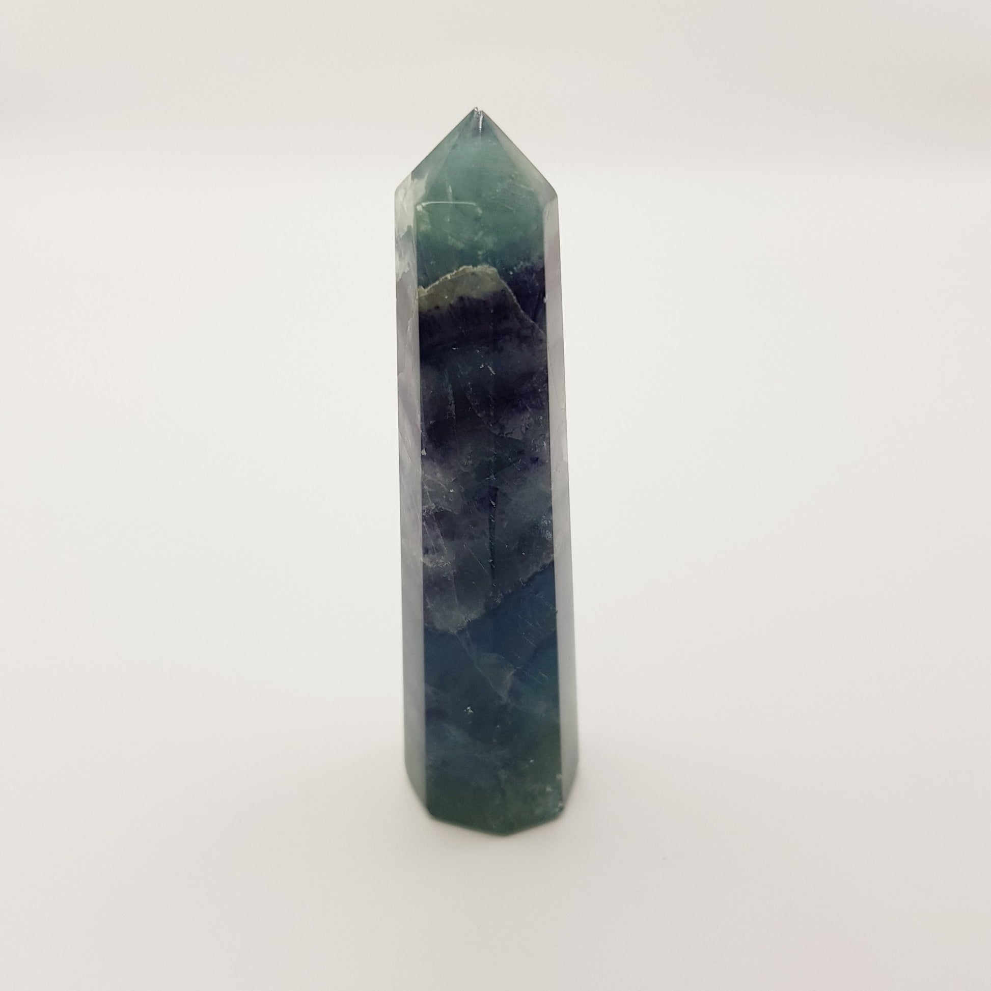 Multi Fluorit Turm - 8 Seiten - FastCrystals