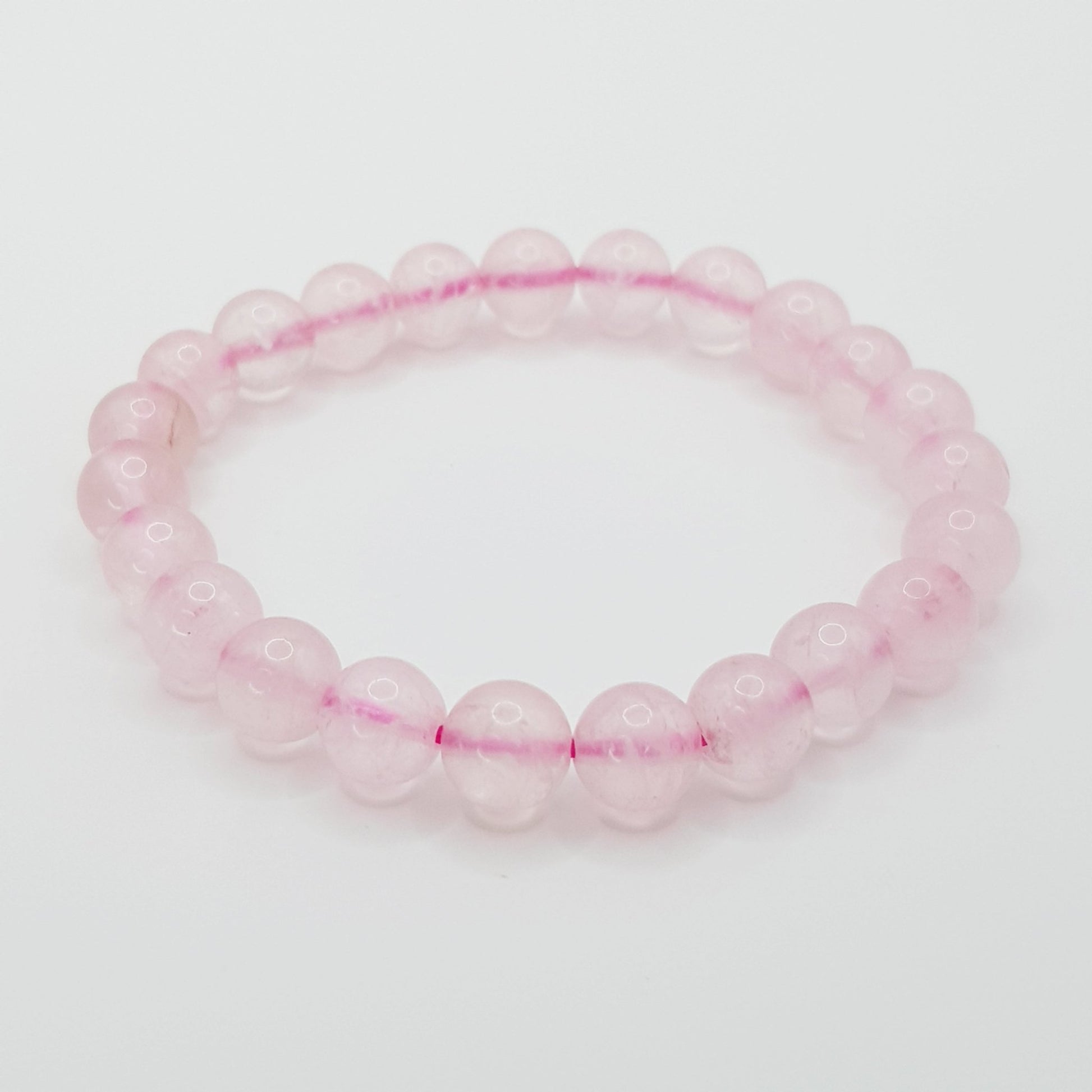 Rosenquarz Perlenarmband - 8mm - FastCrystals