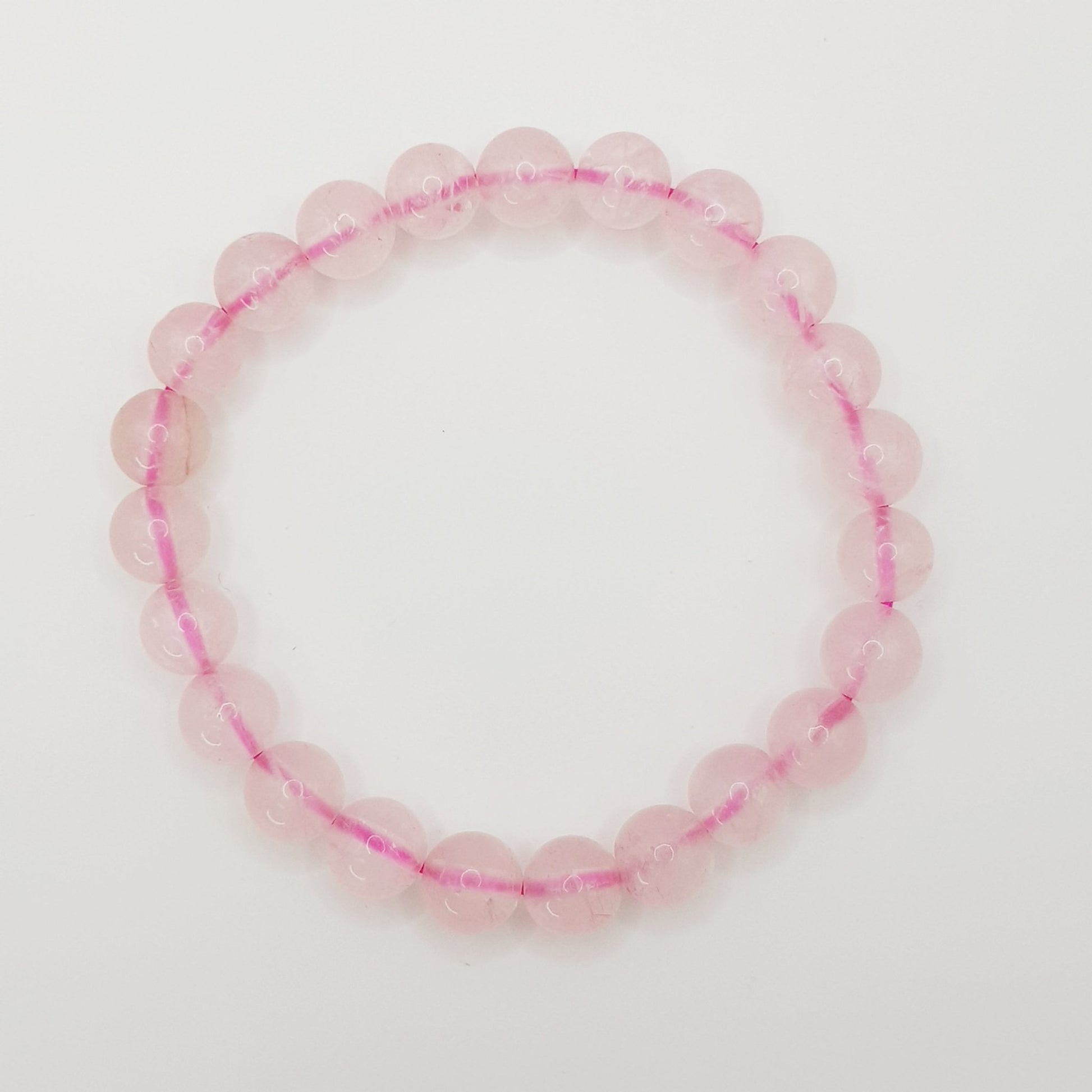 Rosenquarz Perlenarmband - 8mm - FastCrystals