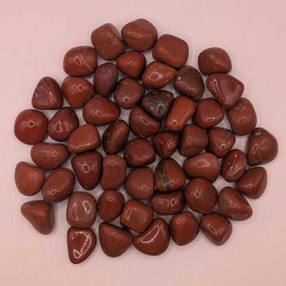 Roter Jaspis Trommelstein - 20-30mm - FastCrystals
