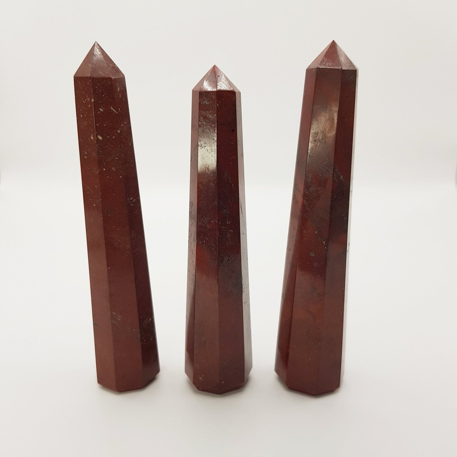 Roter Jaspis Turm - 8 Seiten - FastCrystals