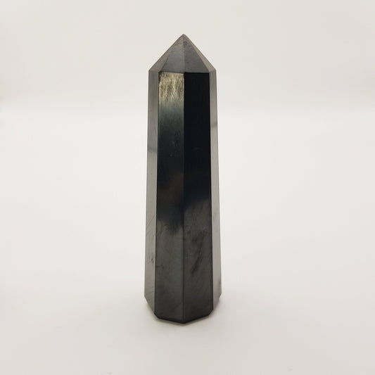 Schungit Turm - 8 Seiten - FastCrystals