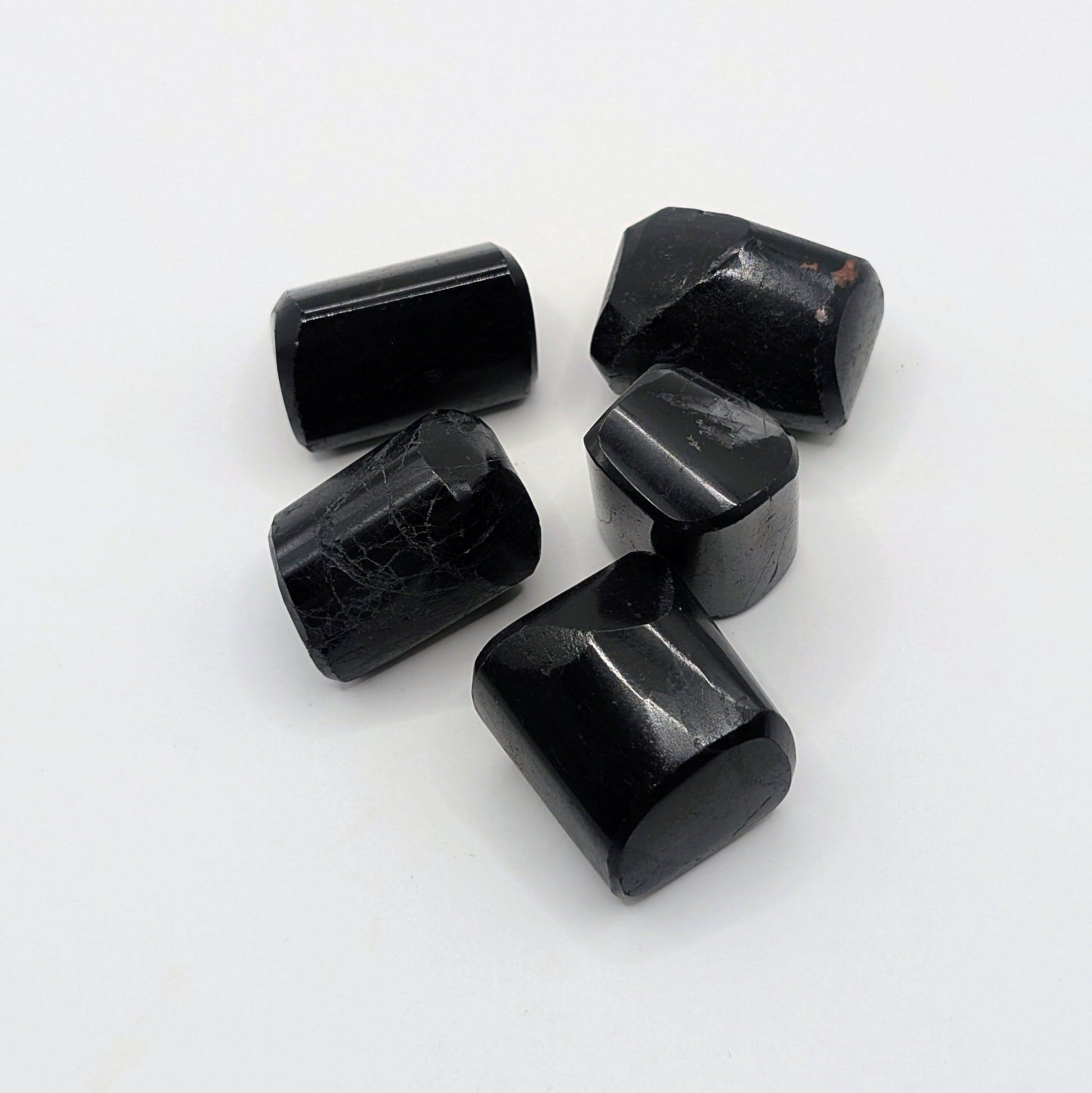 Schwarzer Turmalin Trommelstein - 20-30mm - FastCrystals
